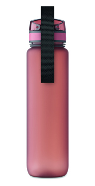 Logo trade promotional merchandise image of: Sports water bottle RPET 1L